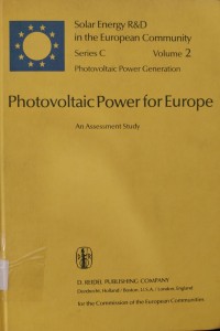 Image of Photovoltaic Power for Europe