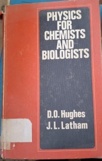 Image of PHYSICS FOR CHEMISTS AND BIOLOGISTS
