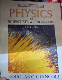 Image of PHYSICS FOR SCIENTISTS AND ENGINEERS
