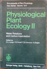 Image of Physiological Plant Ecology