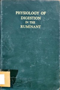 Image of PHYSIOLOGY OF DIGESTION IN THE RUMINANT