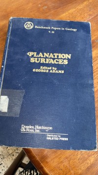 Image of PLANATION SURFACES