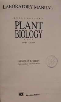 Image of PLANT BIOLOGY