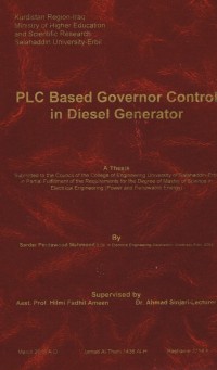 Image of PLC BASED GOVERNOR CONTROL IN DIESEL GENERATOR