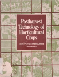 Image of Postharvest Technology of Horticultural Crops