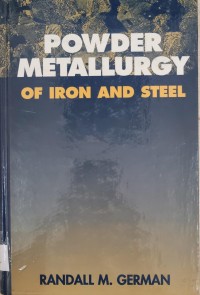 Image of Powder Metallurgy of Iron and Steel