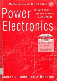 Image of POWER ELECTRONICS/CONVERTERS,APPLICATIONS,AND DESIGN