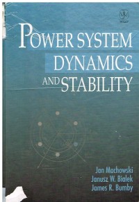 Image of POWER SYSTEM DYNAMICS AND STABILITY