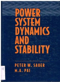 Image of POWER SYSTEM DYNAMICS AND STABILITY
