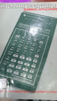 Image of PR0CRAMMABLE CALCLATORS