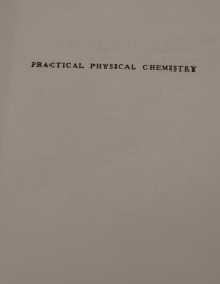 Image of PRACTICAL PHYSICAL CHEMISTRY