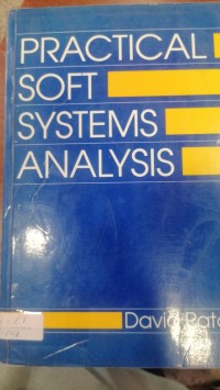 Image of PRACTICAL SOFT SYSTEMS ANALYSIS
