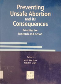 Image of Preventing Unsafe Abortion and its Consequences