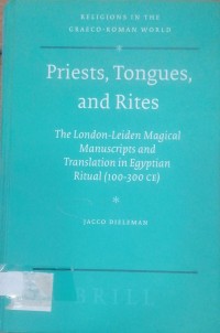 Image of Priests Tongues and Rites