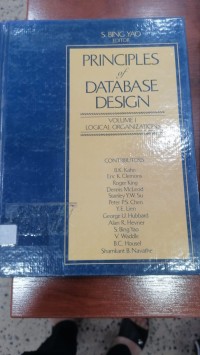 Image of PRINCIPLES DATABASE DESIGN