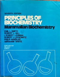 Image of PRINCIPLES OF BIOCHEMISTRY