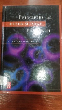 Image of PRINCIPLES OF EXPERIMENTAL RESARCH