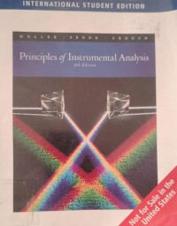 Image of Principles of Instrumental Analysis