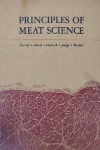 Image of PRINCIPLES OF MEAT SCIENCE