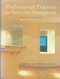 Image of PROFESSIONAL PRACTICE FOR INTERIOR DESIGNERS