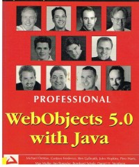 Image of PROFESSIONAL WEBOBJECTS 5.0 WITH JAVA