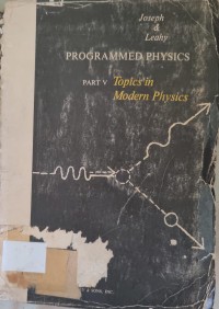 Image of PROGRAMMED PHYSICS