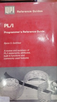Image of programmer Reference Guide