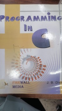 Image of PROGRAMMING IN C
