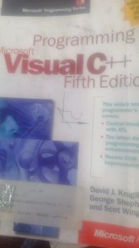 Image of Programming Microsoft Visual c++