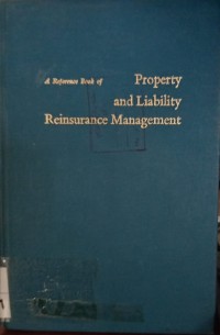 Image of Property and liability Reinsurance Management