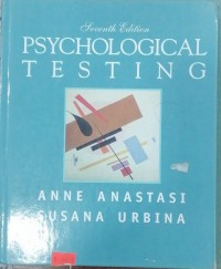 Image of PSYCHOLOGICAL TESTING