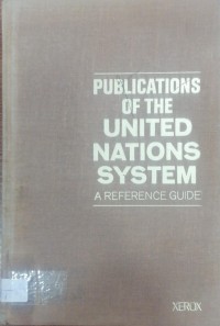 Image of PUBLICATIONS OF THE UNITED NATIONS SYSTEM