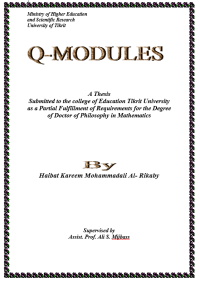 Image of Q-MODULES