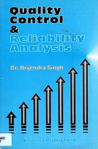 Image of QUALITY CONTROL and RELIABILITY ANALYSIS