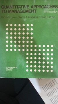 Image of Quantitative Approaches to Management
