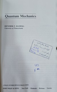 Image of Quantum Mechanics