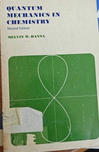 Image of QUANTUM MECHANICS IN CHEMISTRY