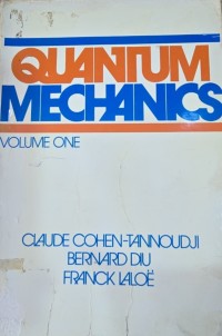Image of Quantum Mechanics: Volume One