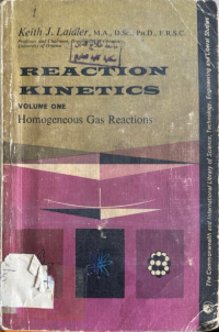 Image of Reaction Kinetics, Volume I