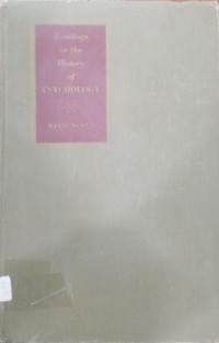 Image of Reading in the history of PSYCHOLOGY