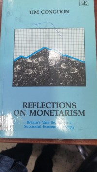 Image of REFLECTIONS ON MONETARISM