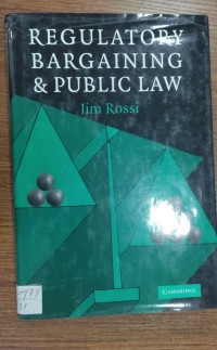 Image of REGULATORY BARGAINING IS PUBLIC LAW