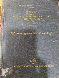 Image of Relatività generale e cosmologia
