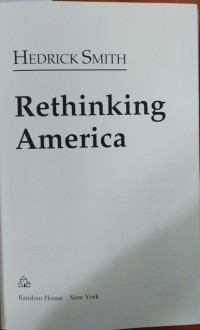Image of Rethinking America