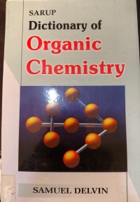 Image of Sarup Dictionary of Organic Chemistry