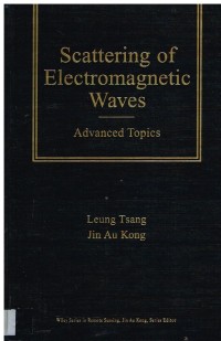 Image of SCATTERING OF ELECTROMAGNETIC WAVES ADVANCED TOPICS