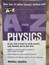 Image of SCHAUM'S A-Z PHYSICS
