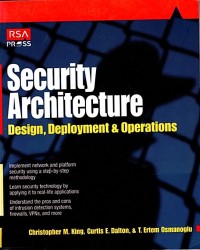 Image of Security Architecture Design, Deployment  and Operations