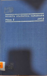 Image of Selecta Statistica Canadiana, Volume 1: Inference and Decision