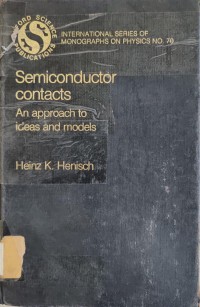 Image of Semiconductor contacts